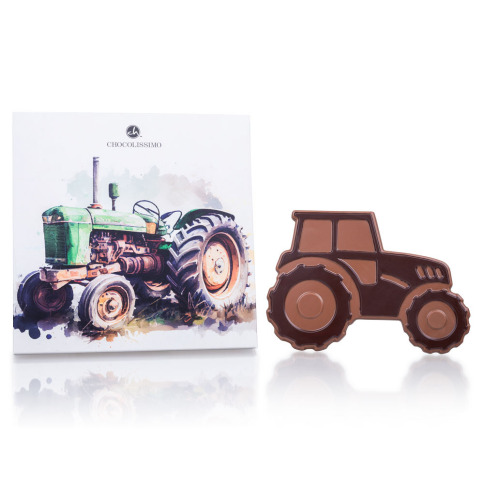 traktor z czekolady