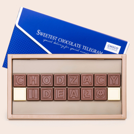 Czekoladowy prezent dla idealnego chłopaka