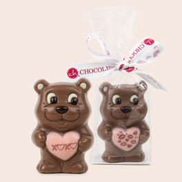Czekoladowy Miś na Walentynki